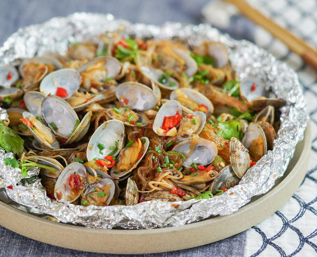 锡纸花甲/锡纸蛏子【曼食慢语】的做法