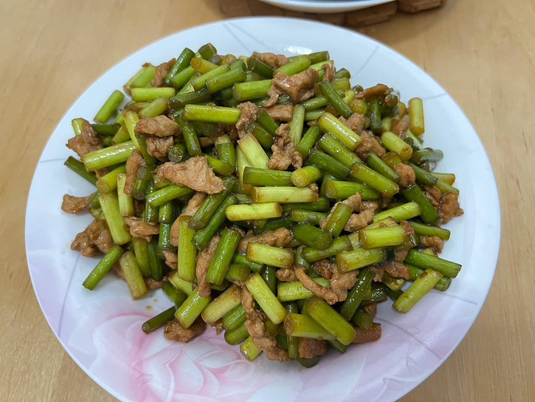 蒜薹炒肉