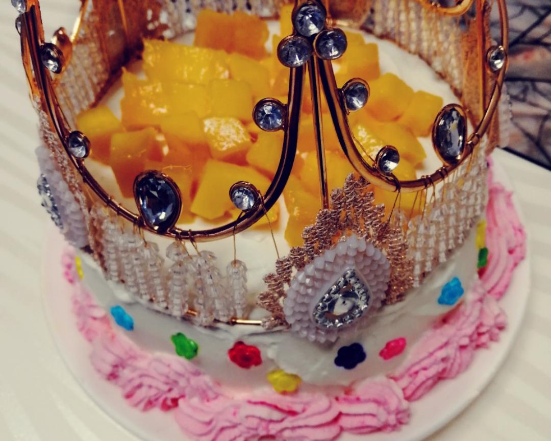 6寸生日蛋糕的做法