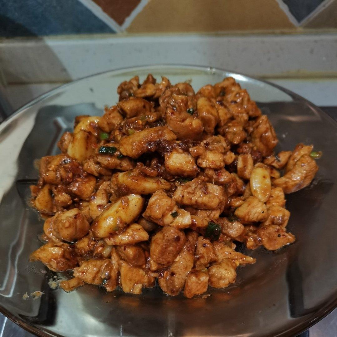 孜然蒜香鸡胸肉