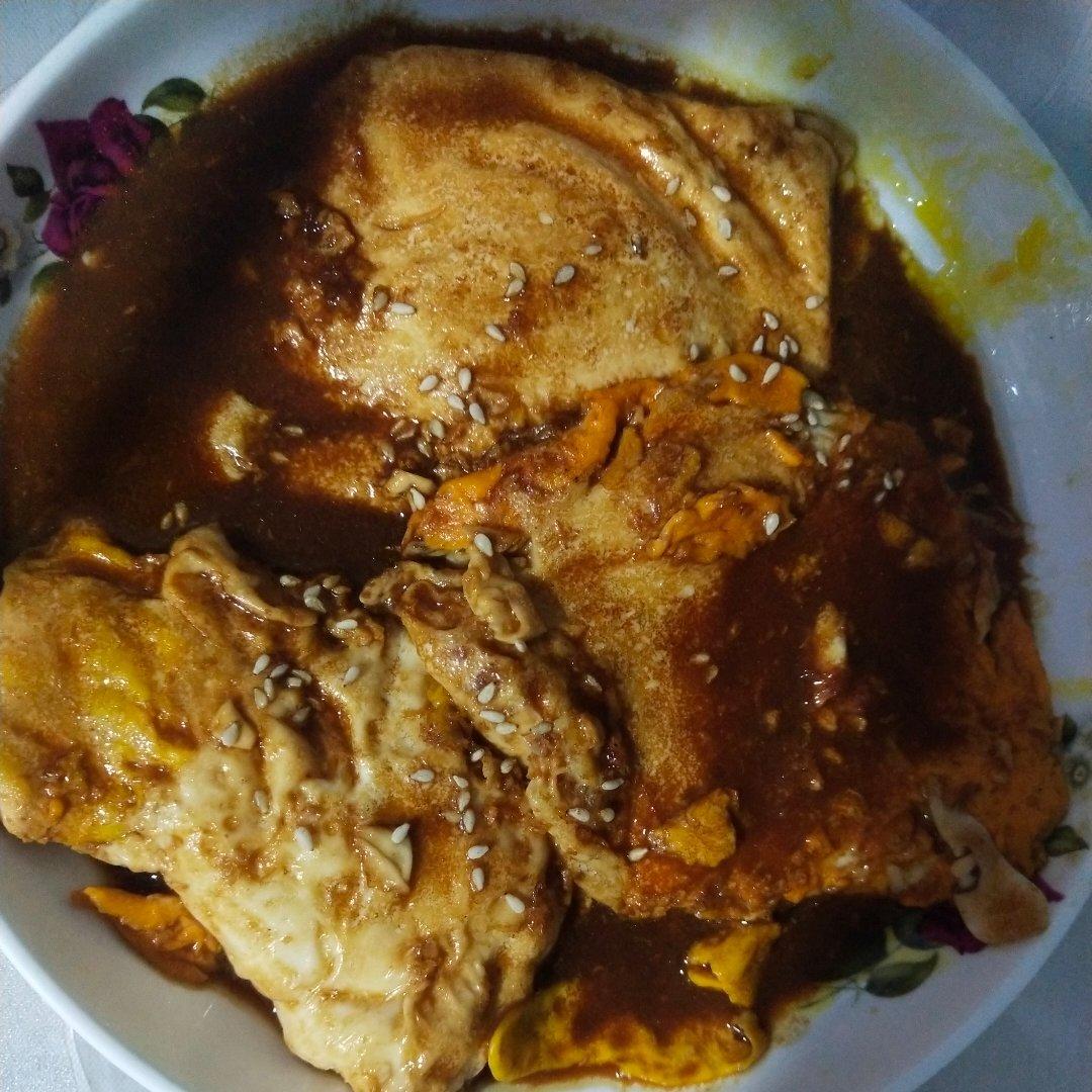 糖醋煎鸡蛋