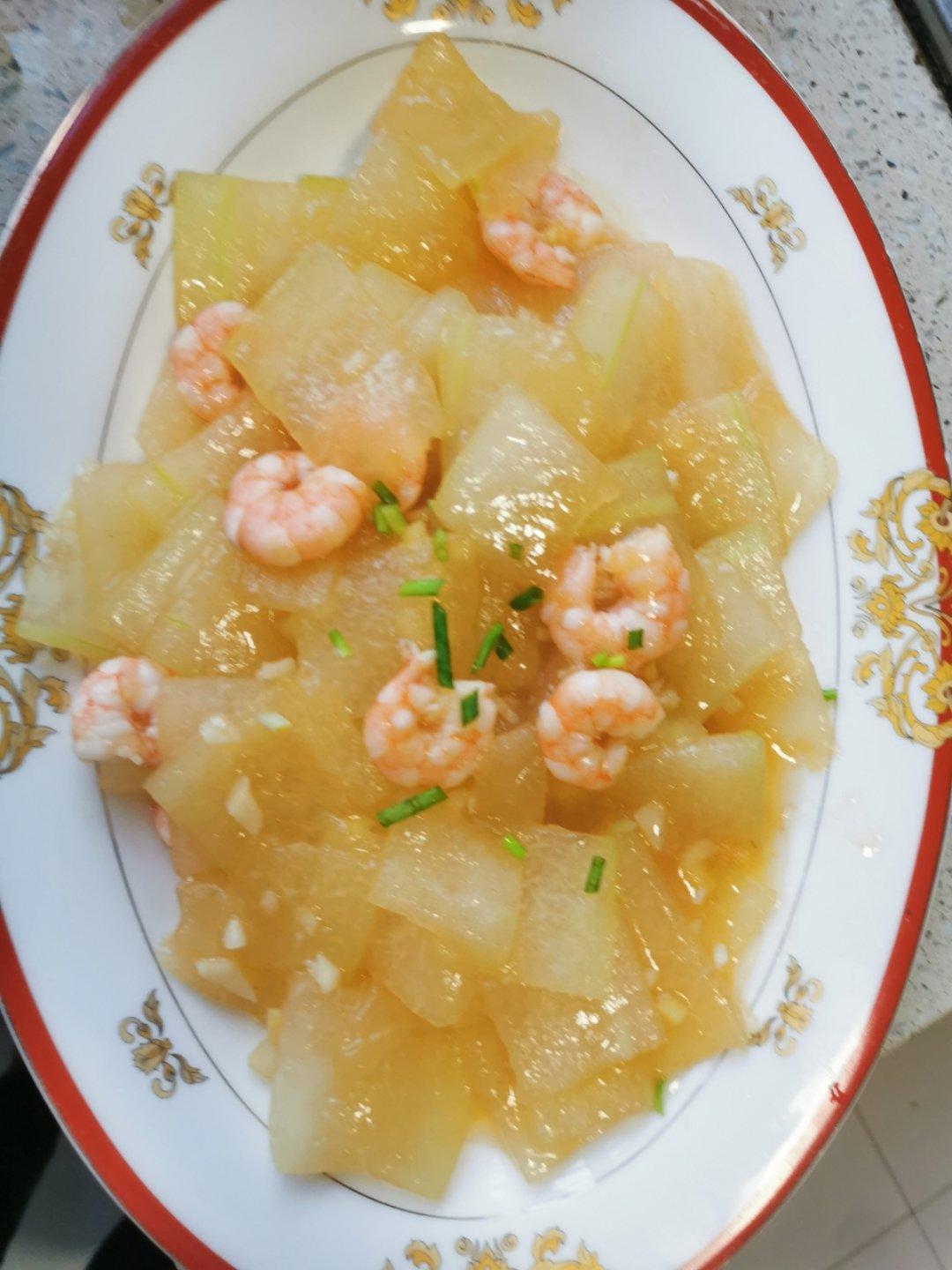 冬瓜烧虾米