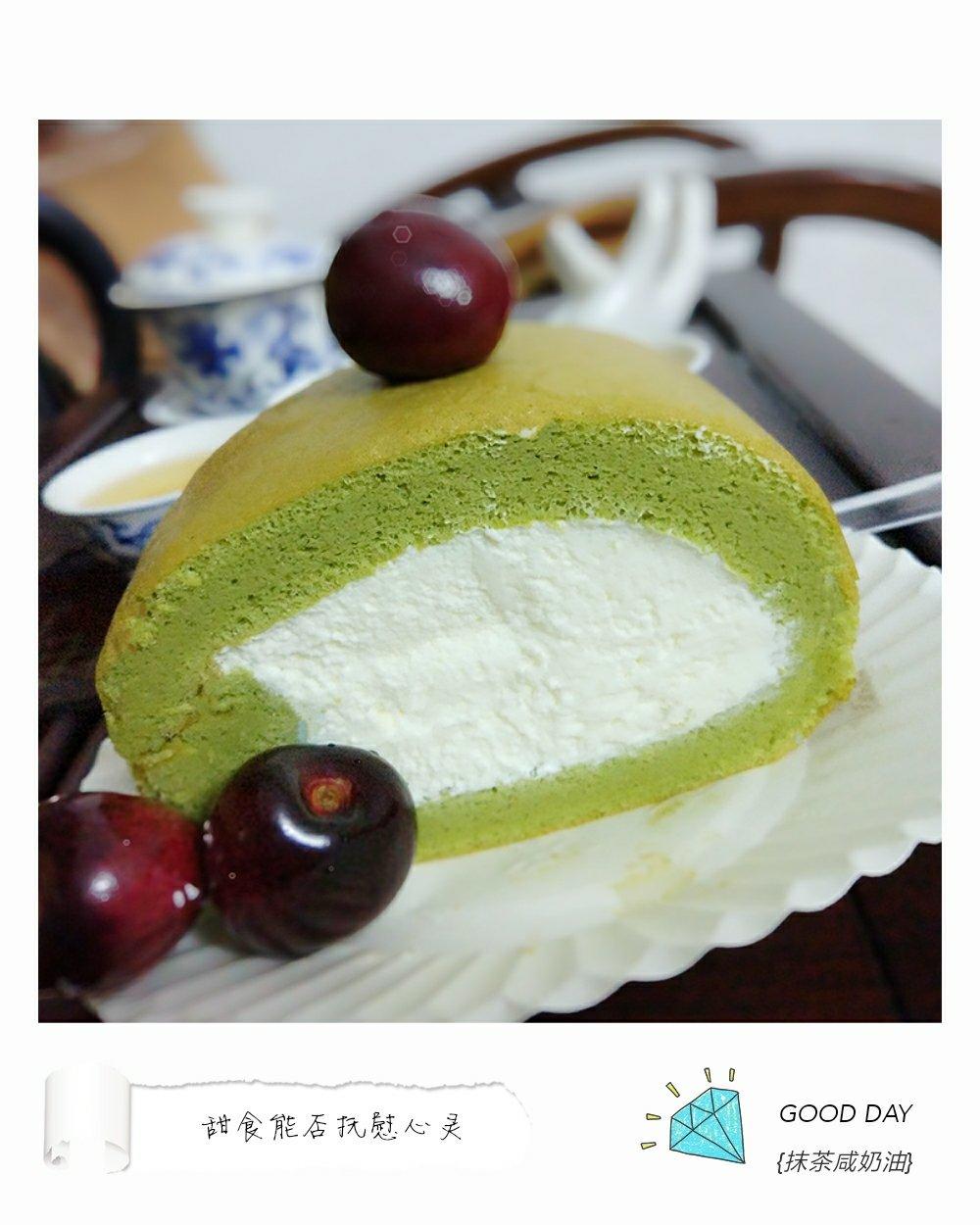 日式抹茶蛋糕卷