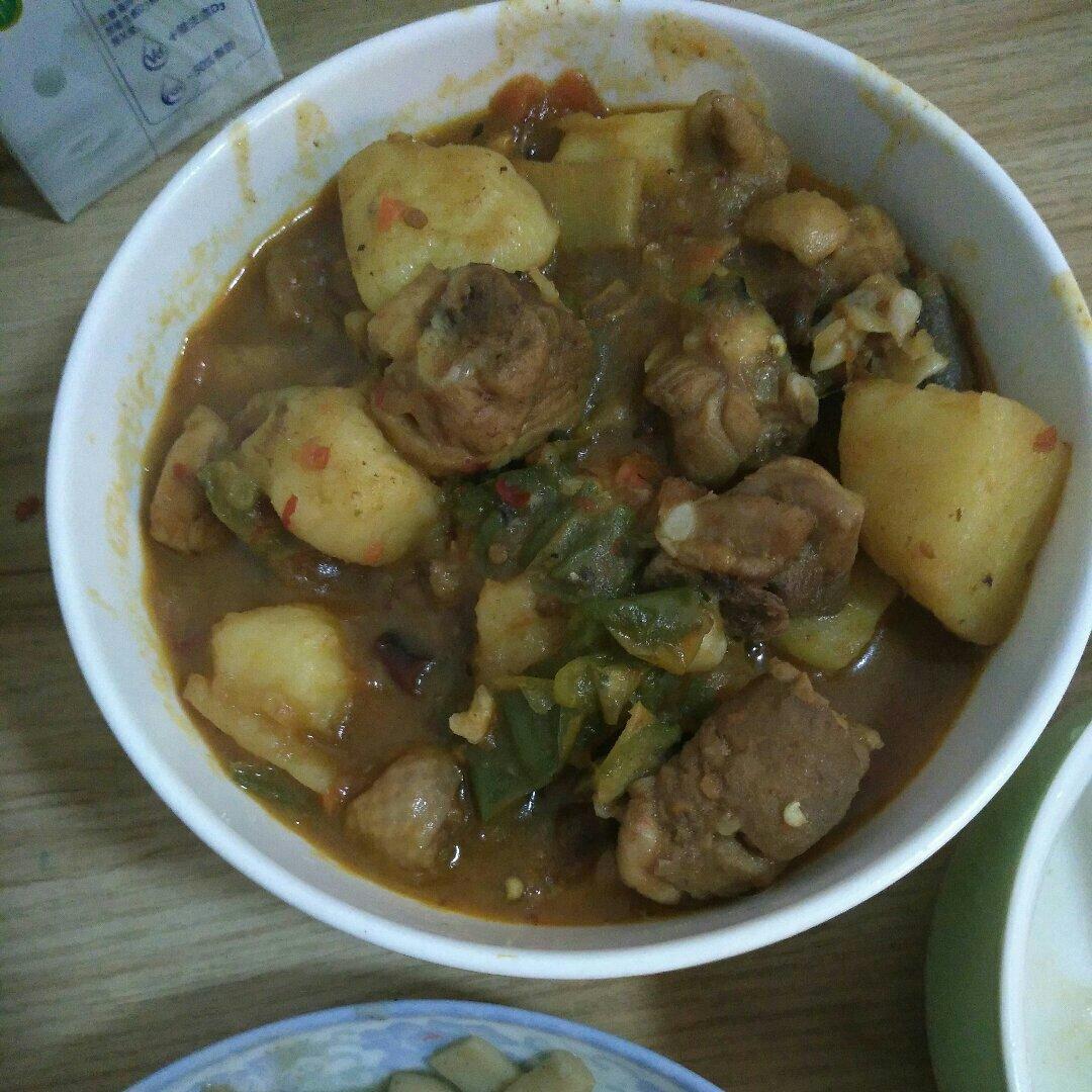 土豆烧鸡（非常下饭哦~）
