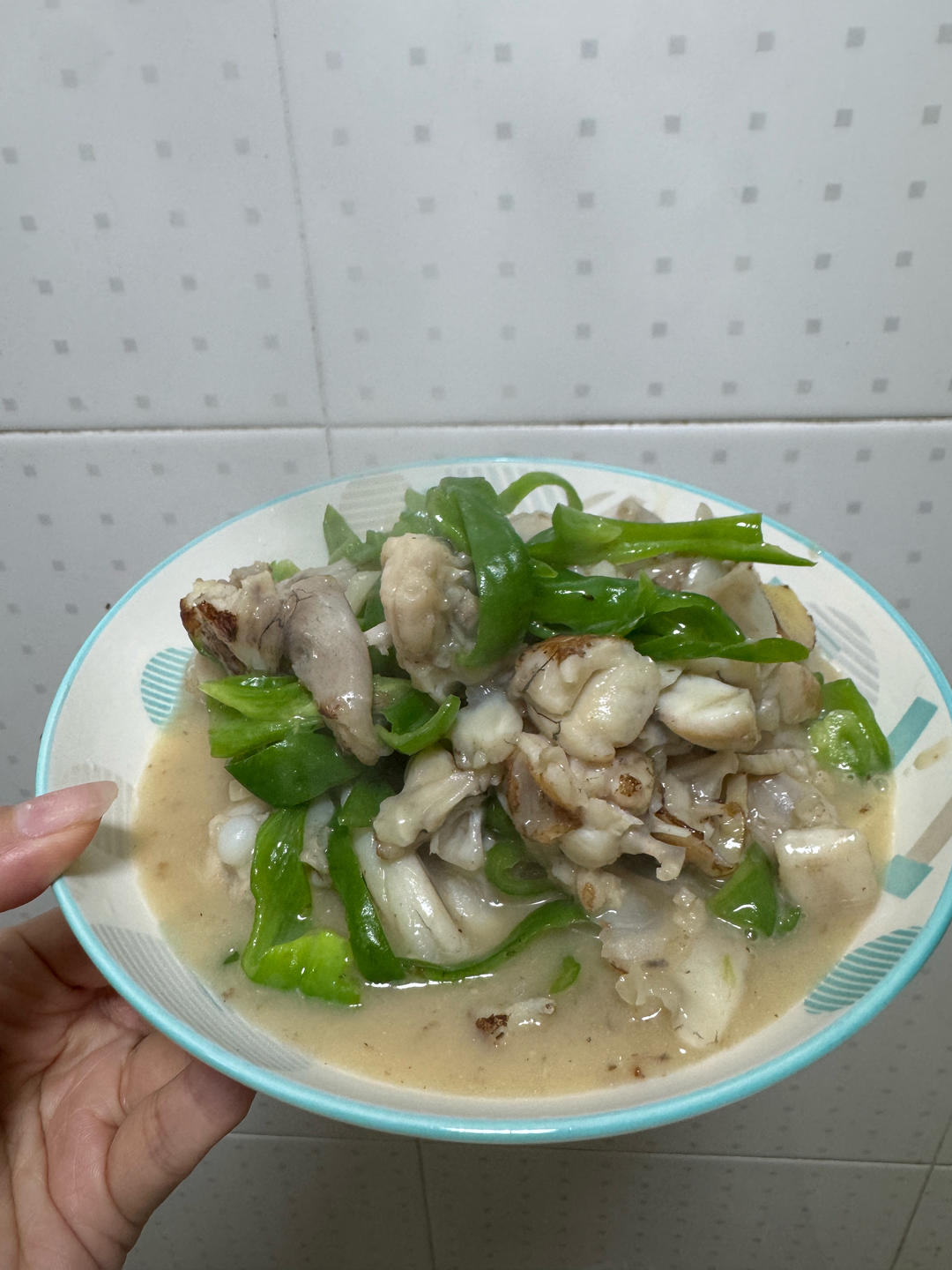 青椒炒牛蛙(哈灵面馆味道)