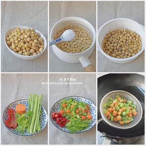 多彩鹰嘴豆的做法 步骤1