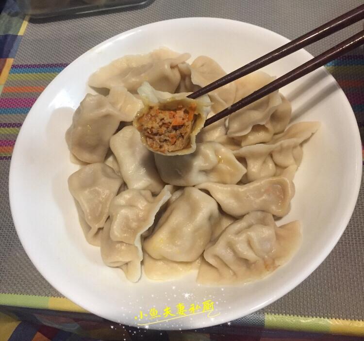 永远也吃不够的——胡萝卜猪肉饺子