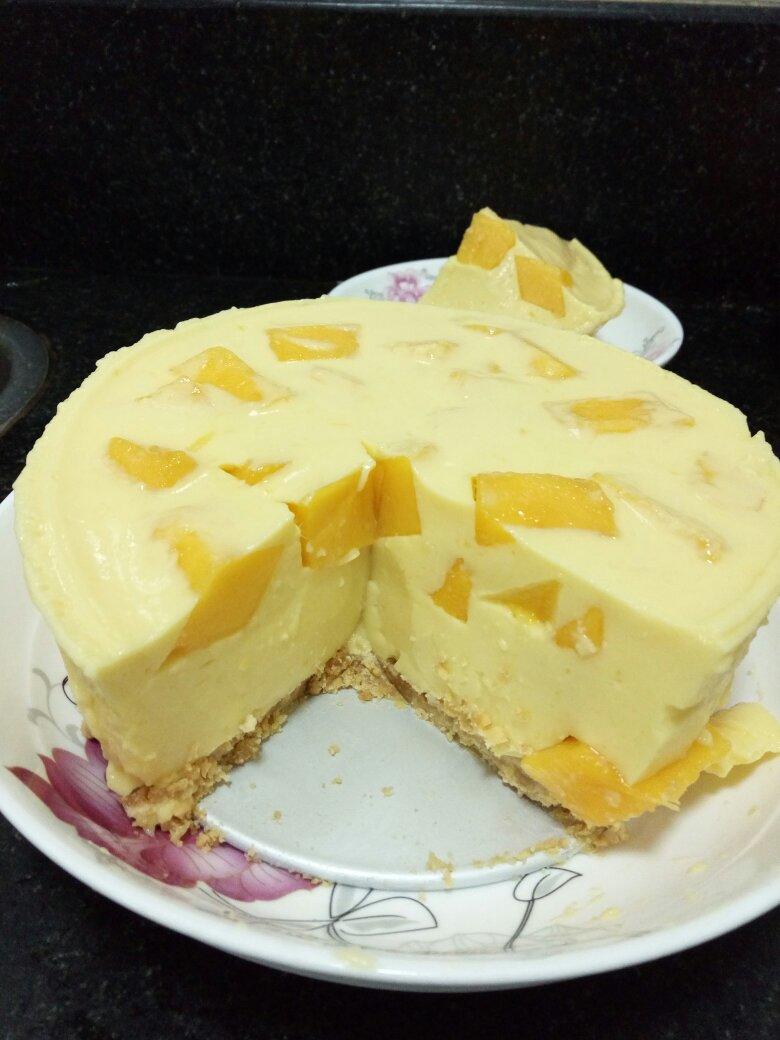 ㊙️无需烤箱❗️零失败芒果酸奶慕斯❗️入口即化