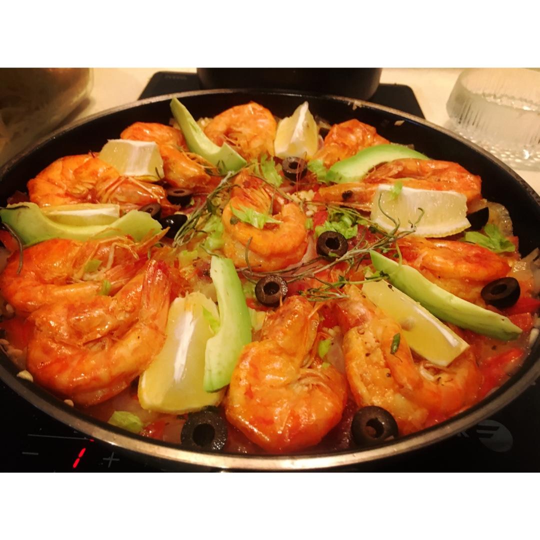 正宗paella 西班牙海鲜饭