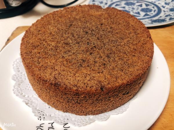 椰香紫米蛋糕