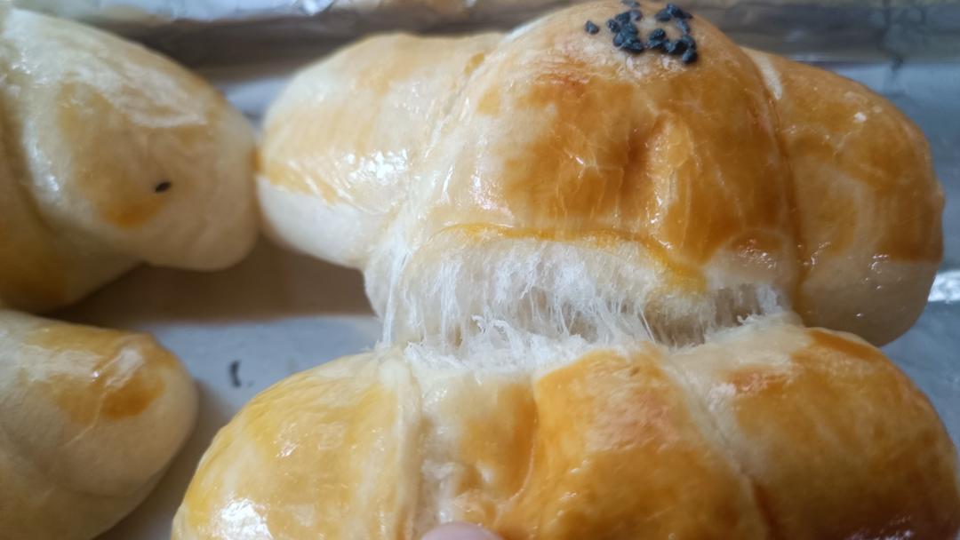 纯奶手撕吐司的做法 步骤1