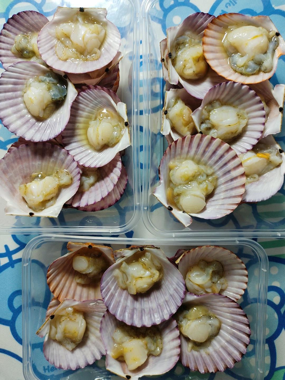 蒜蓉粉丝蒸扇贝