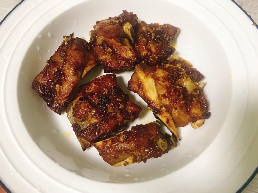 蒜香烤排骨（烤箱版）