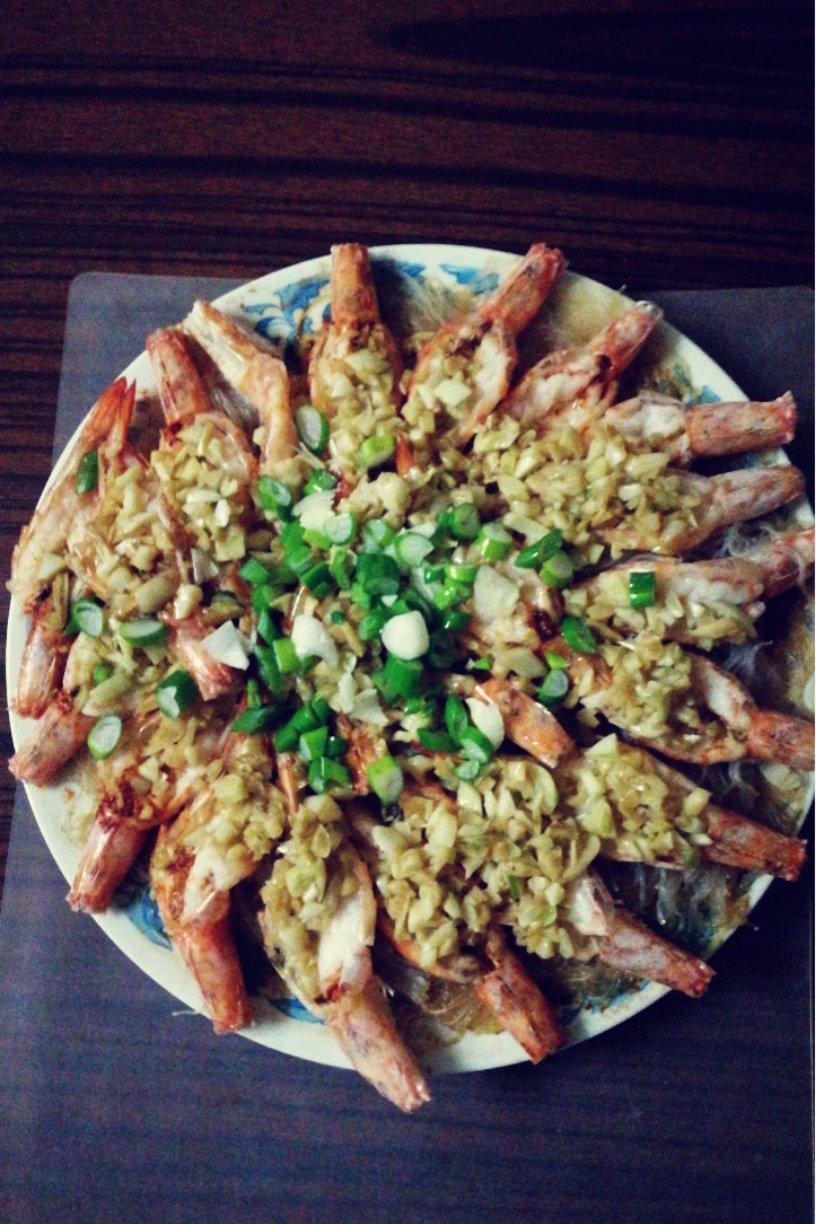 蒜蓉粉丝蒸虾