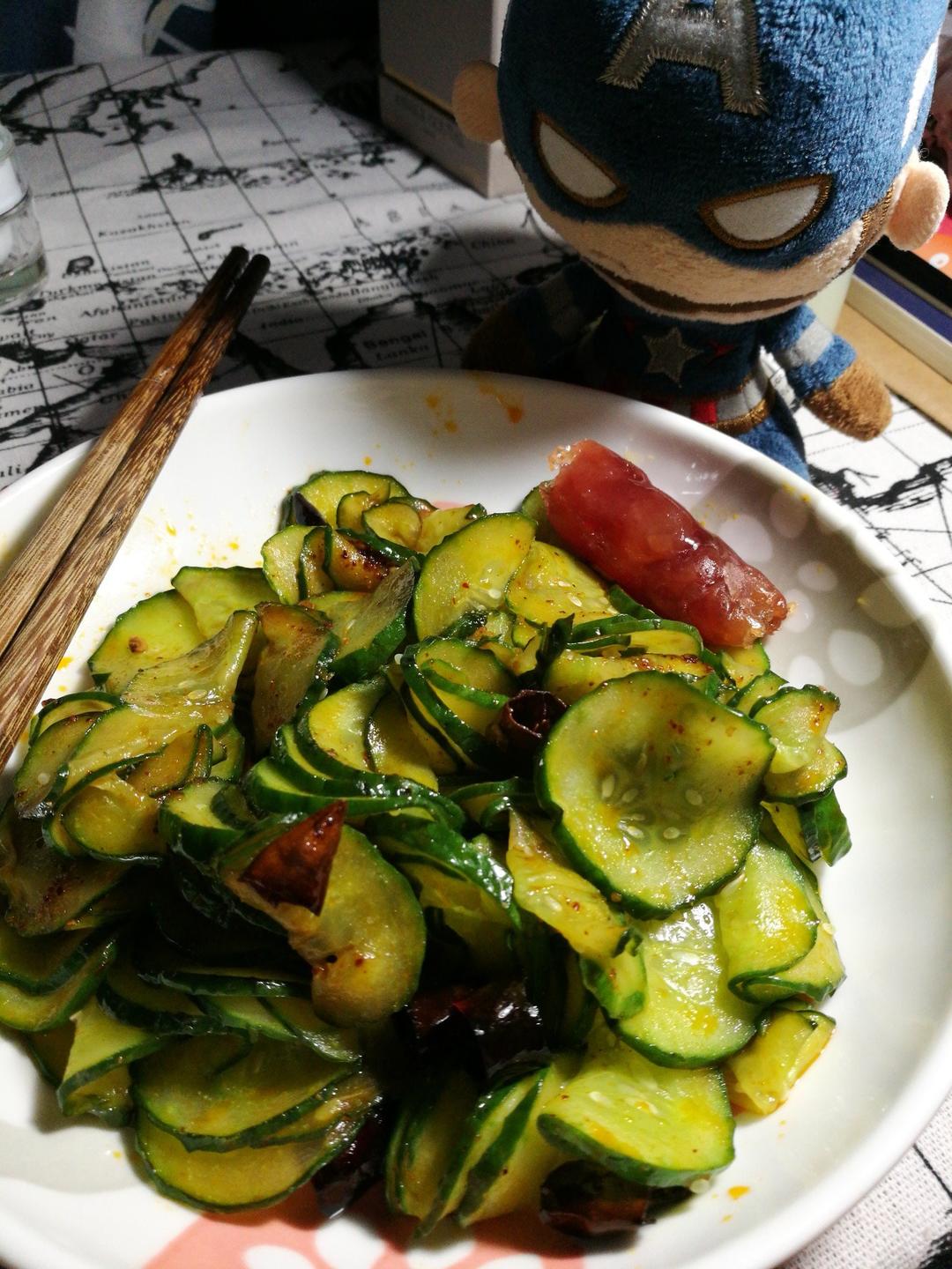 香脆炒黄瓜