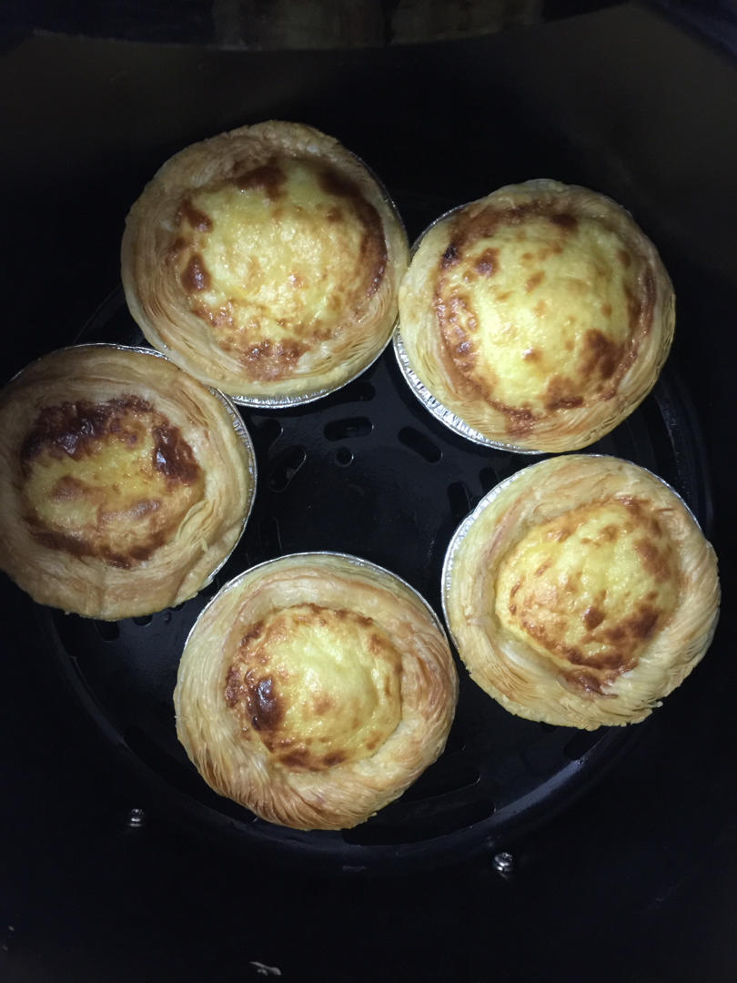 空气炸锅版蛋挞(^-^)无奶油