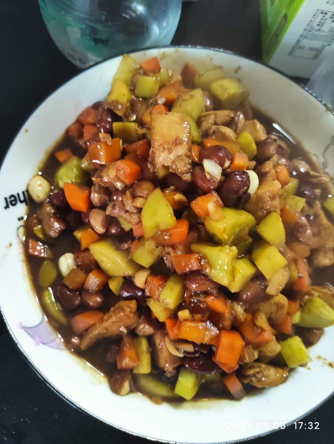 今日菜谱：宫保鸡丁