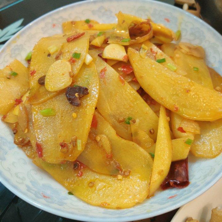 清炒土豆片