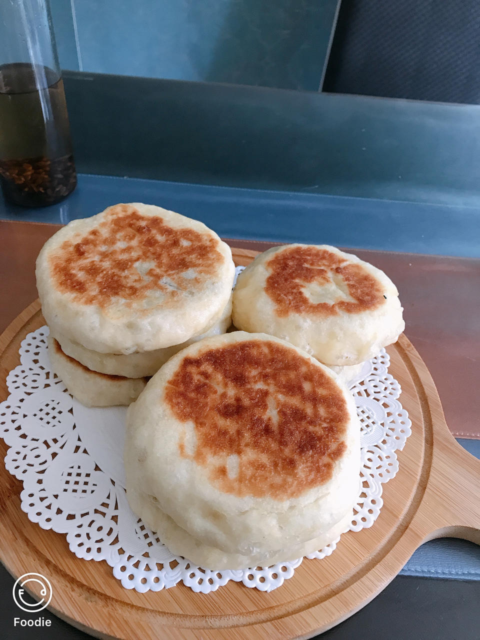 懒人版葱香发面饼 要多软有多软 零失败的方子 附细节视频详解