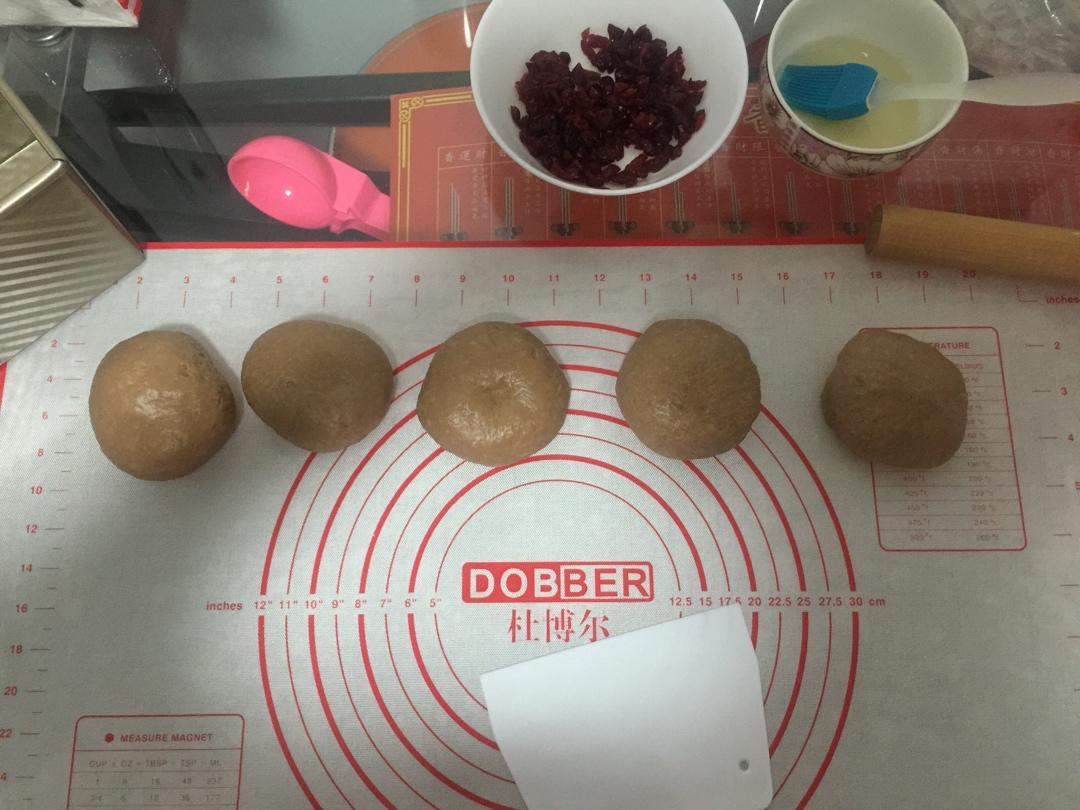 手撕蔓越莓炼乳吐司