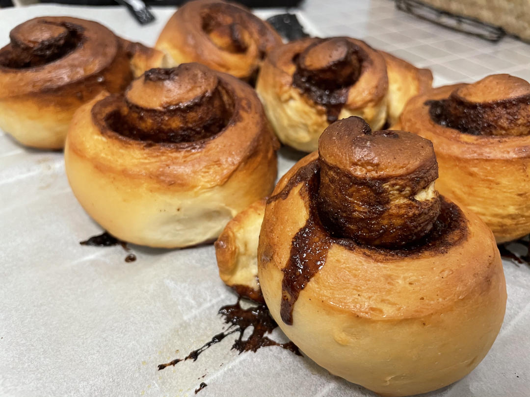 烘焙控一定要尝试的【葡萄干肉桂卷】