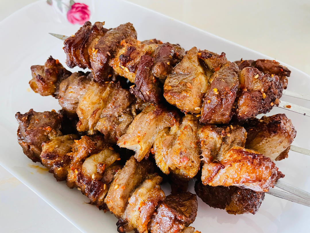 烤羊肉串
（烤箱版）