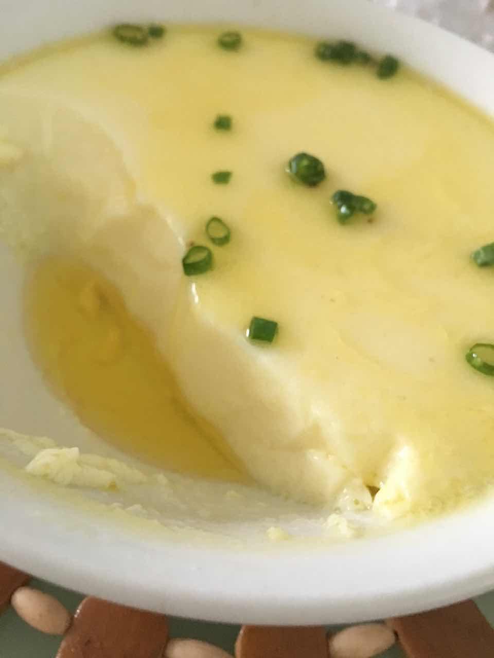 蒸蛋羹 Steamed Egg Pudding
