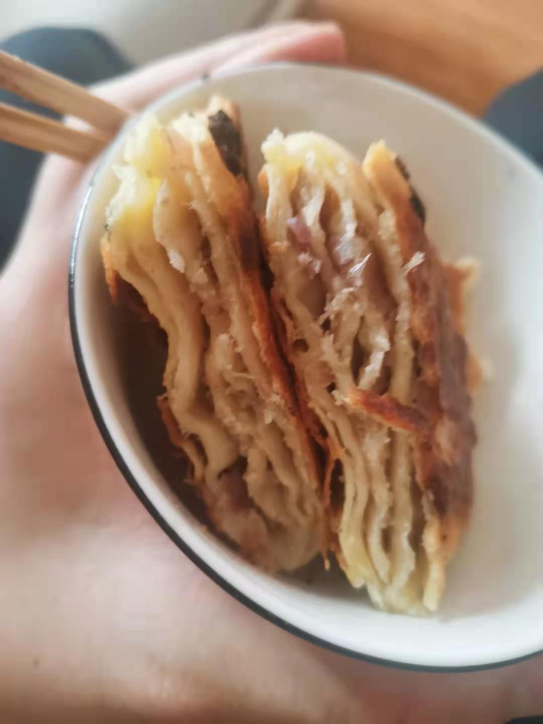 外酥里嫩，千层牛肉饼~~
