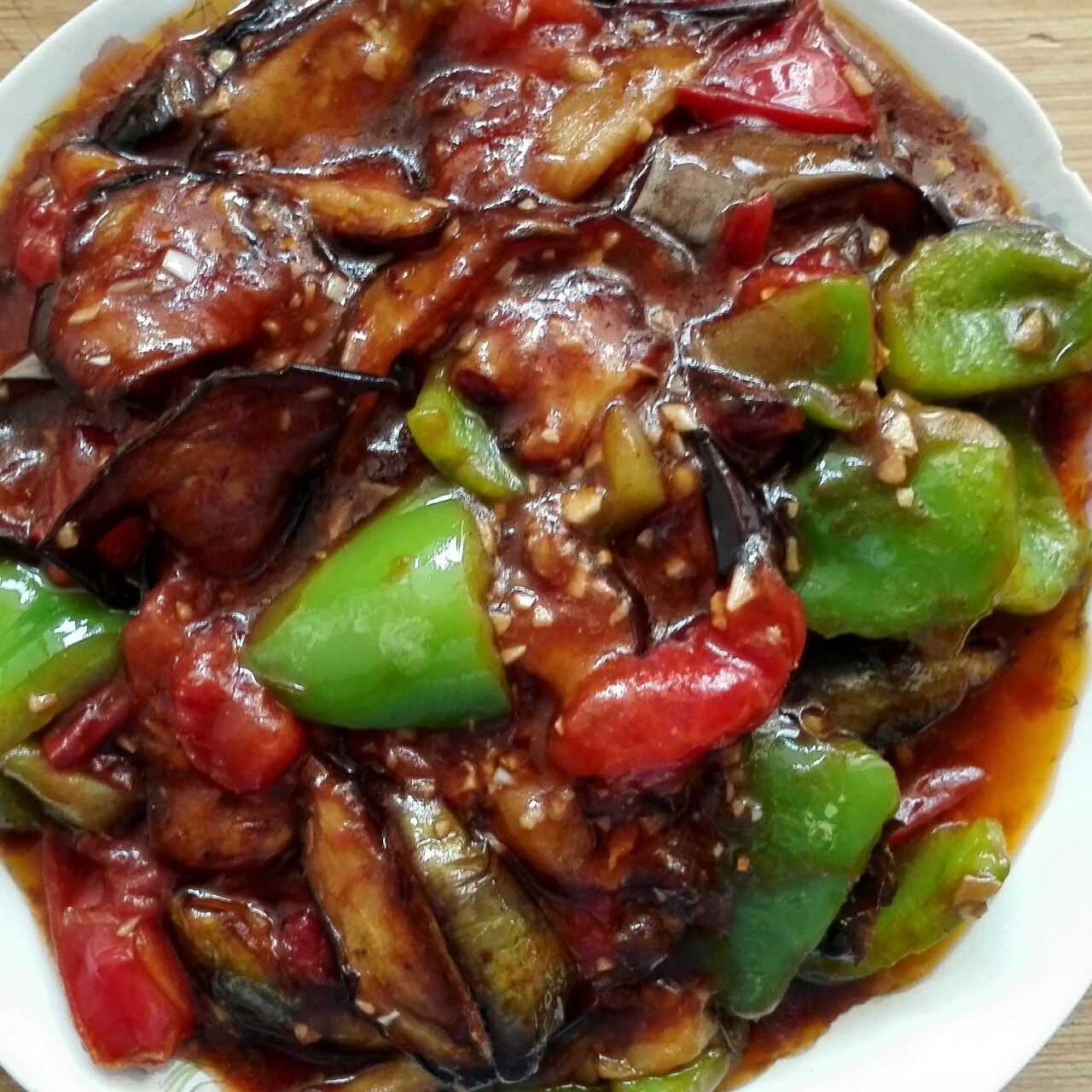 我是土豆/dy做的西红柿烧茄子