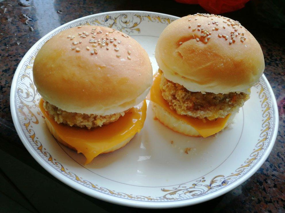 超详细の自制健康汉堡鸡肉饼｜烤箱版田园脆鸡堡#Healthymeals#