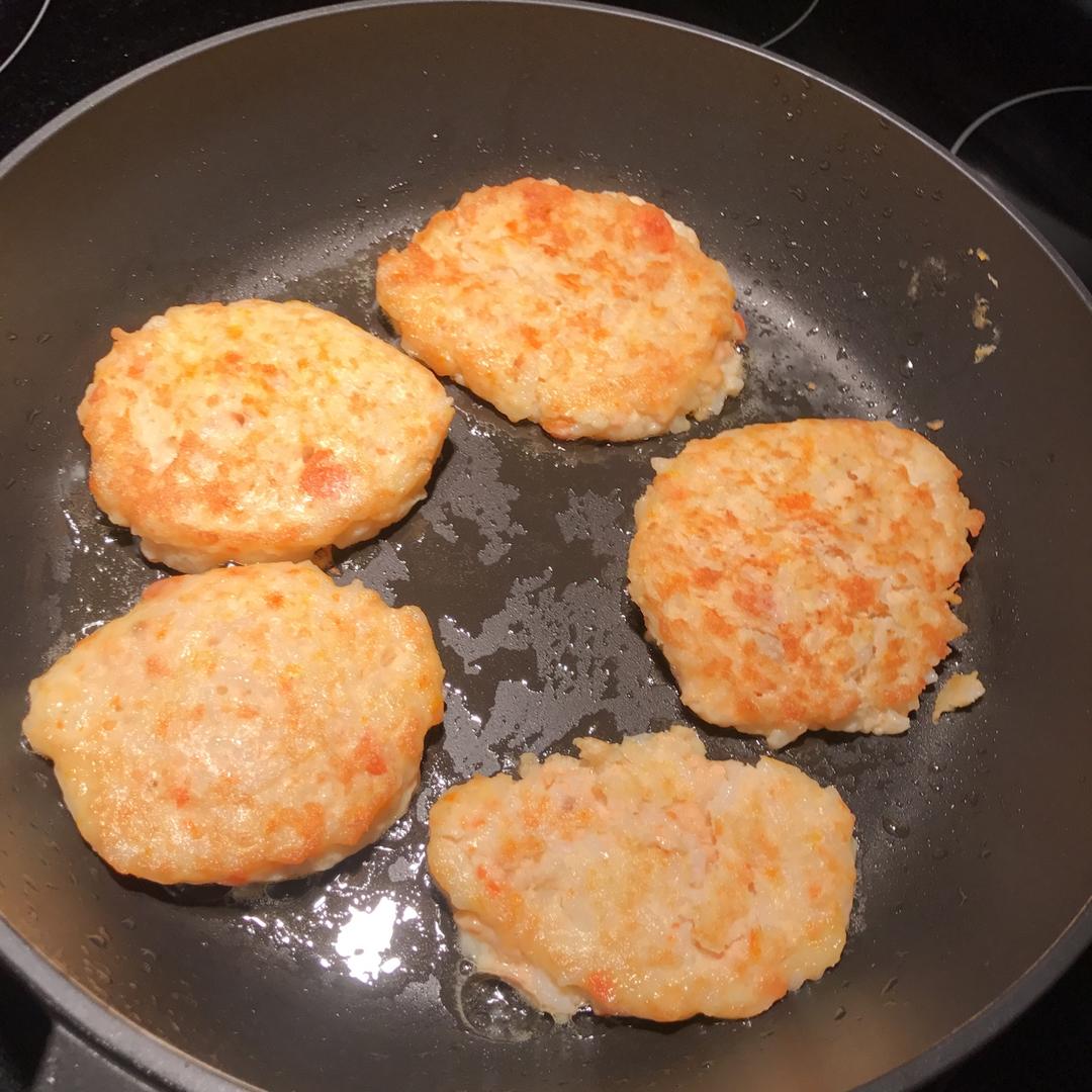 三文鱼米饼（宝宝辅食）