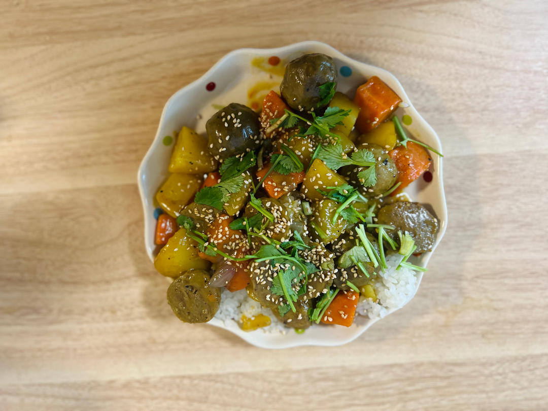 【厨房小白友好】土豆咖喱牛肉（可以配意面）