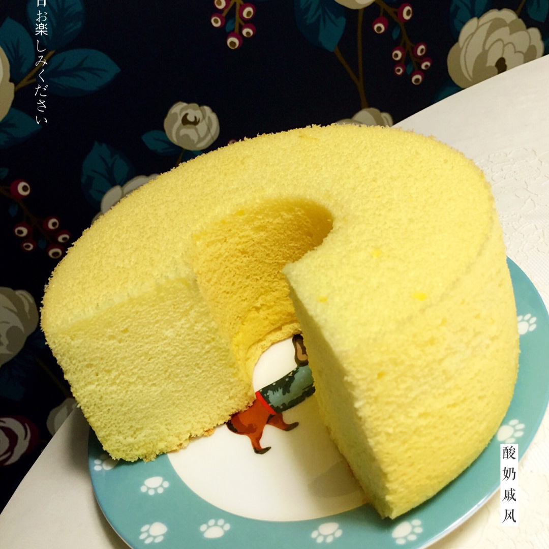 青井老师の酸奶戚风（后蛋法）