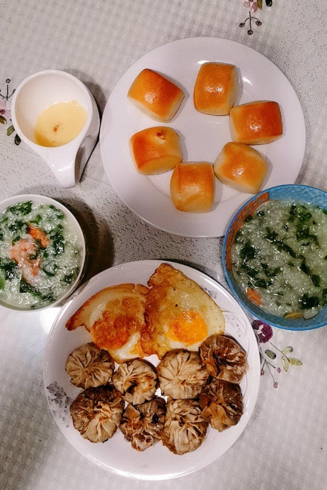 中学生的早餐