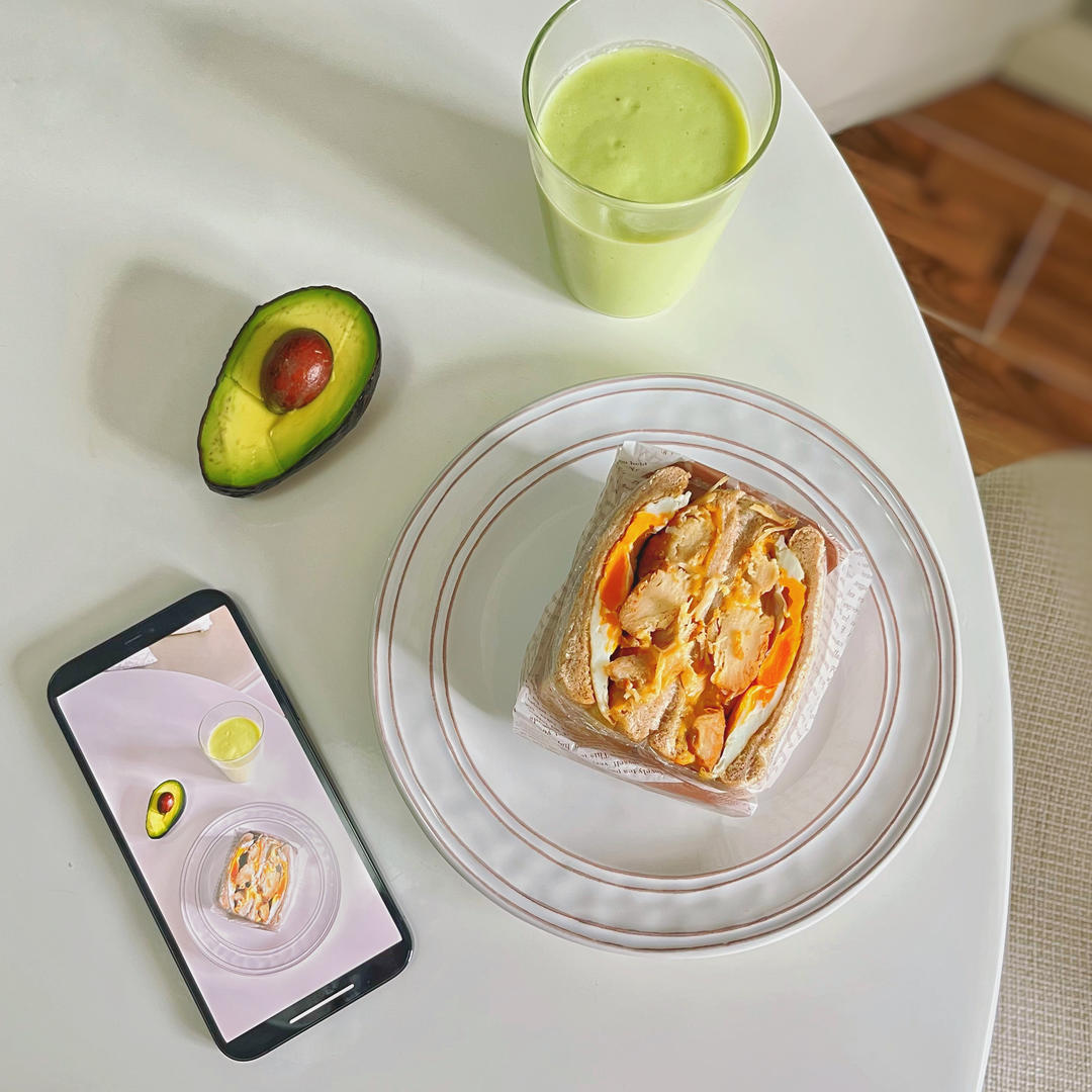 随意任性发挥的早餐三明治