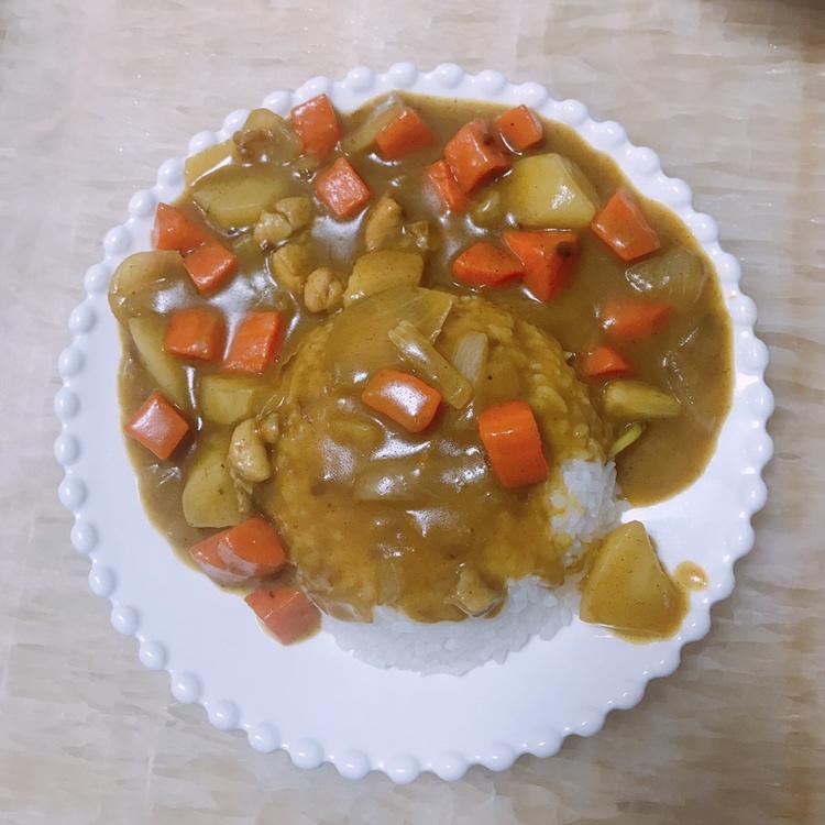 咖喱鸡肉饭