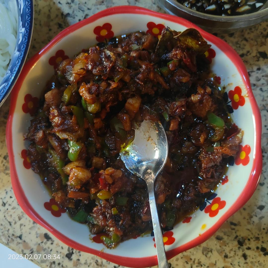 香菇肉末酱