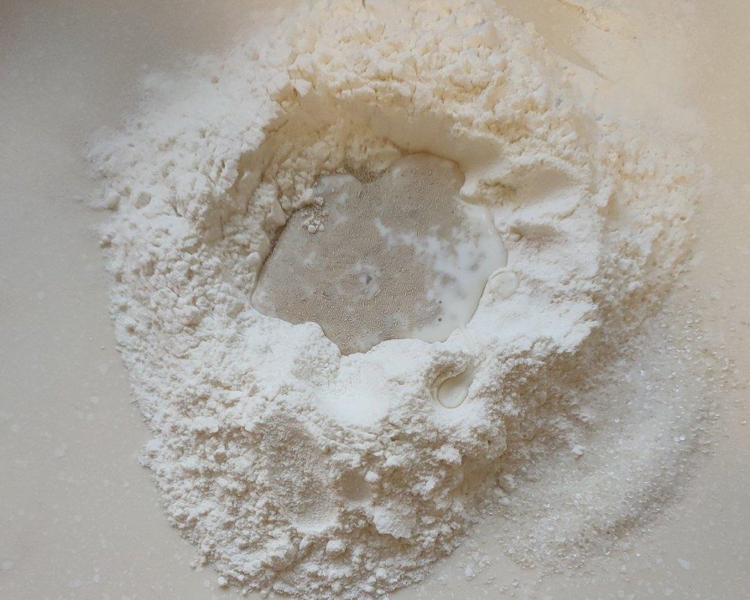 纯奶手撕吐司的做法 步骤1
