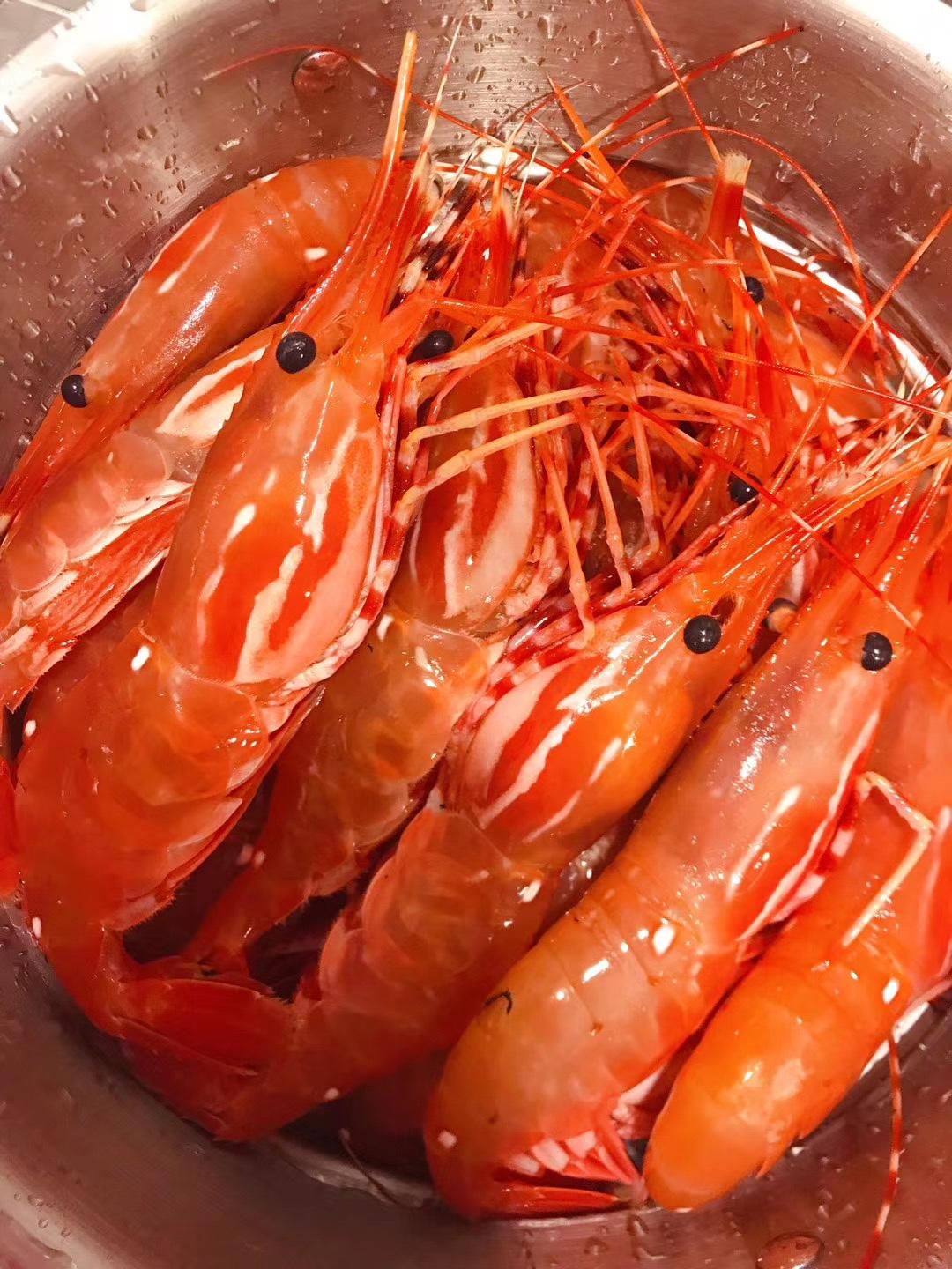 牡丹虾刺身和味噌汤的做法步骤图 Shasha2218 下厨房