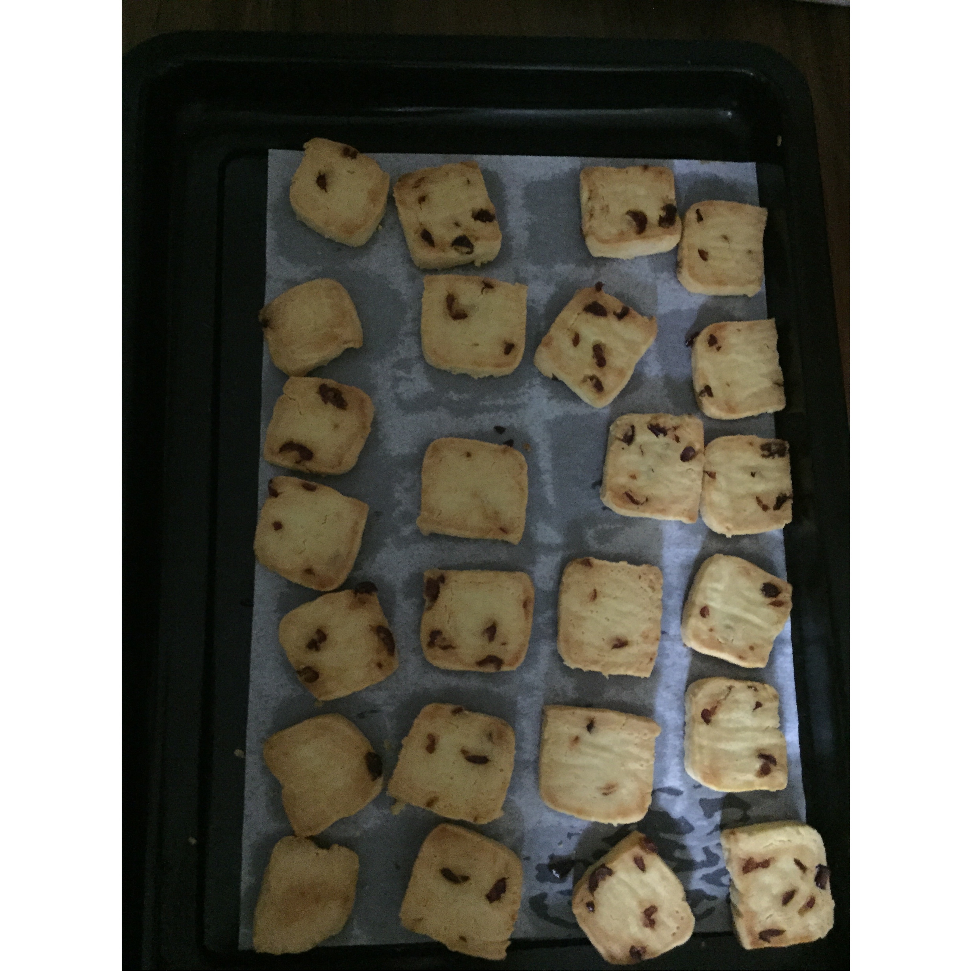 蔓越莓饼干--新手烘焙0压力 #皮黑森林#