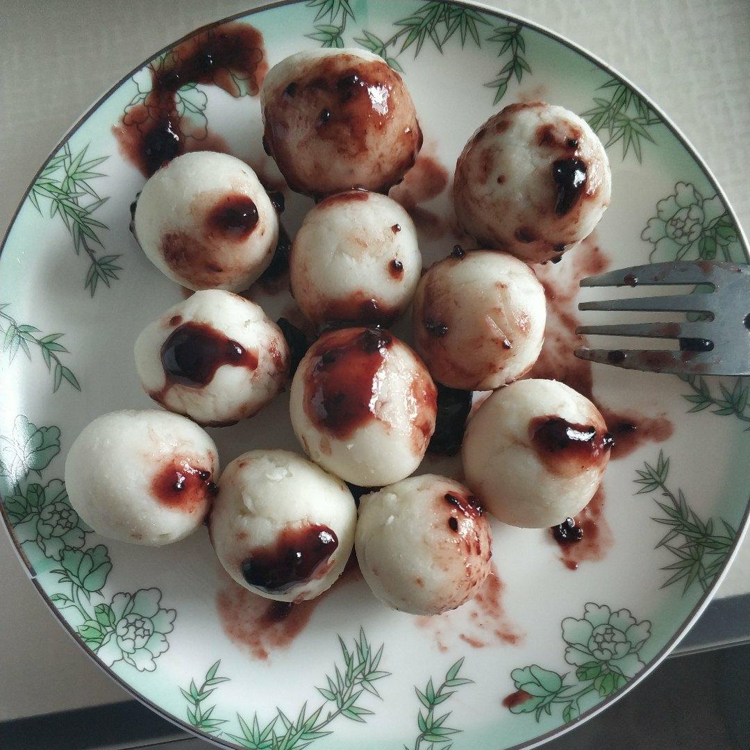 超级简单的蓝莓山药