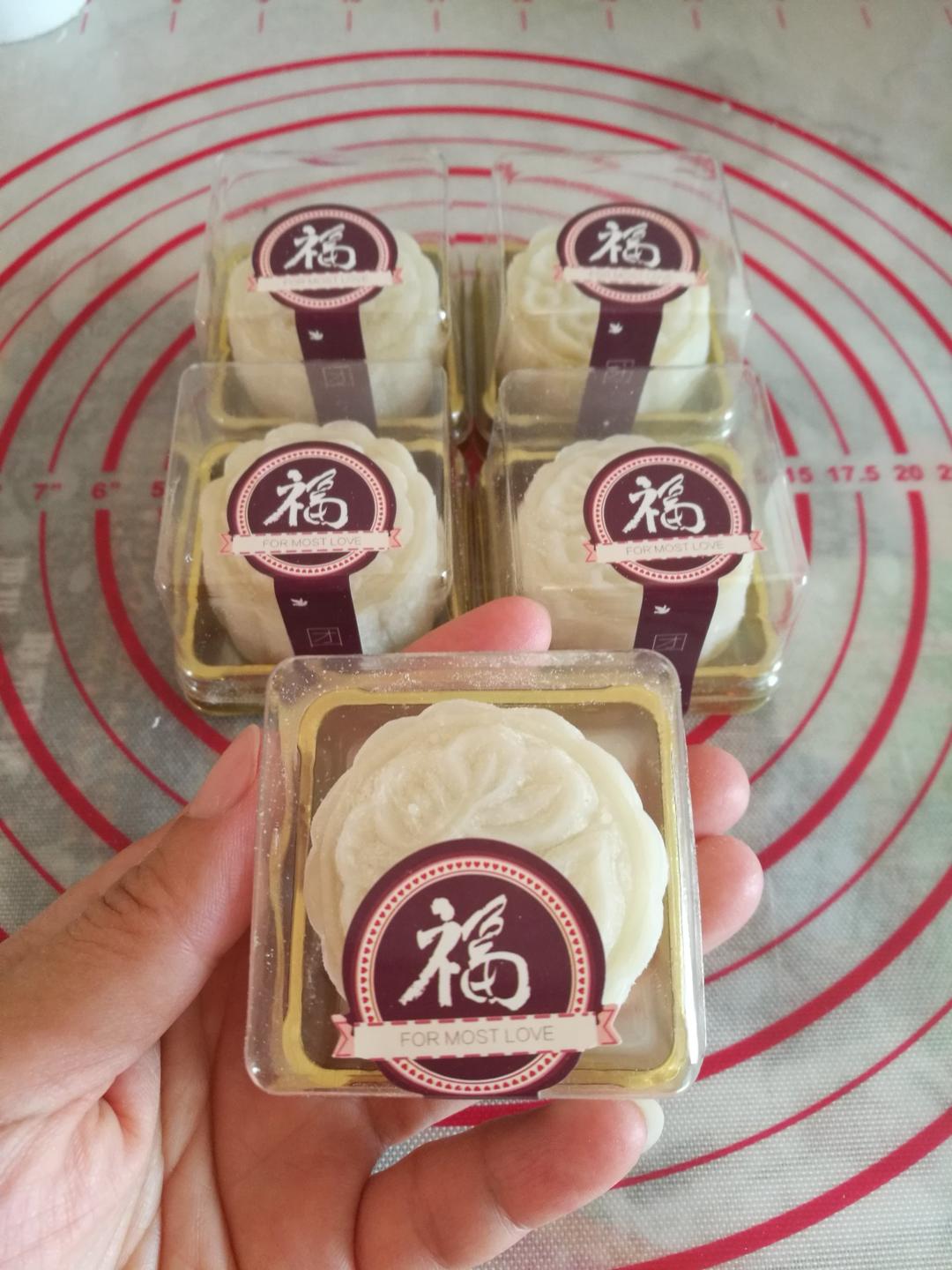 《Tinrry下午茶》冰皮月饼（奶黄馅）