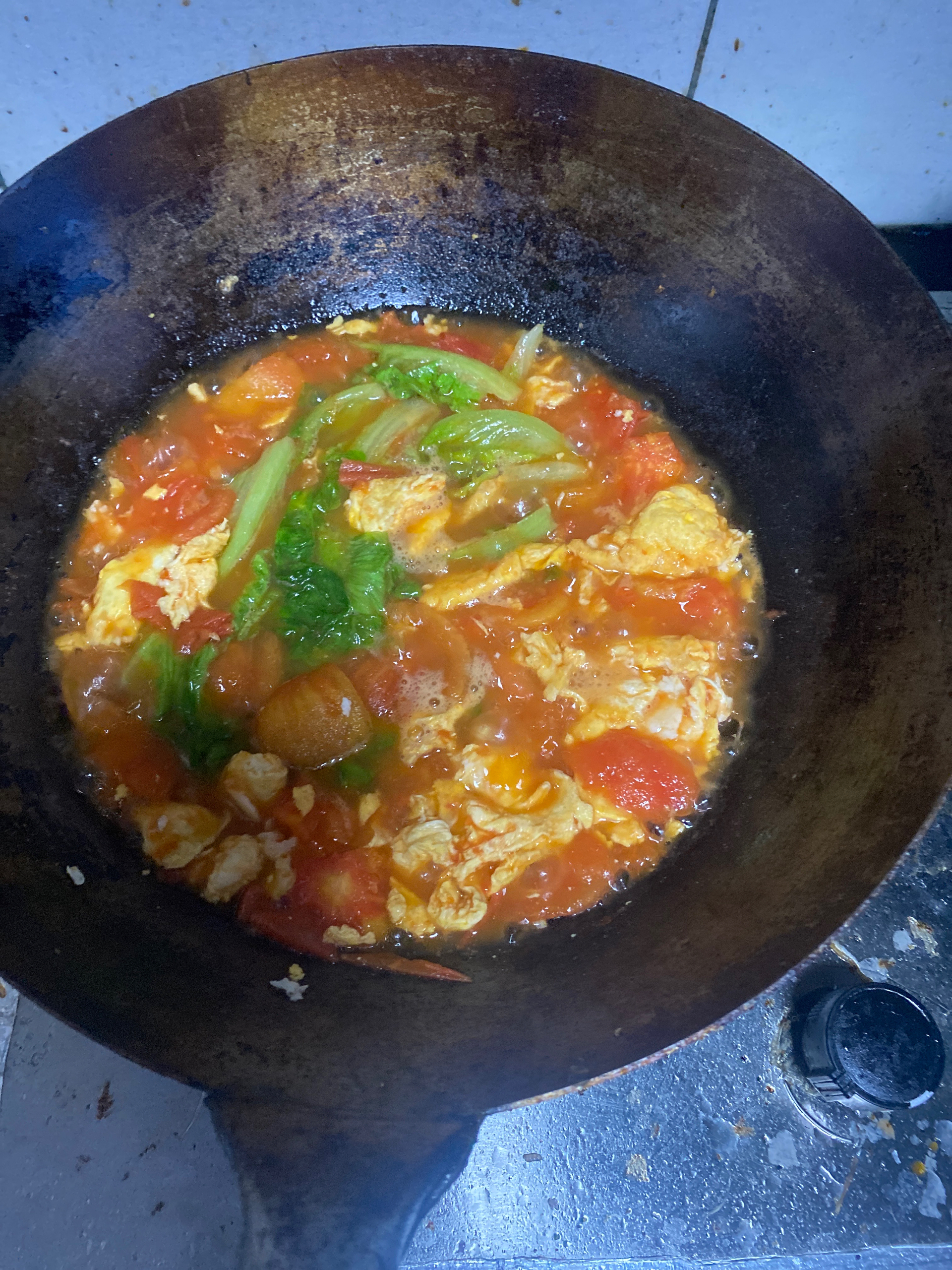 十分钟搞定的「西红柿鸡蛋汤面」