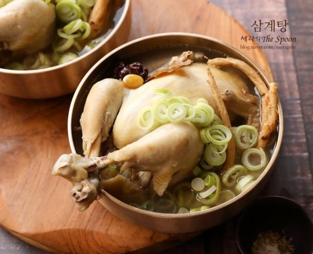 韩国参鸡汤 삼계탕的做法