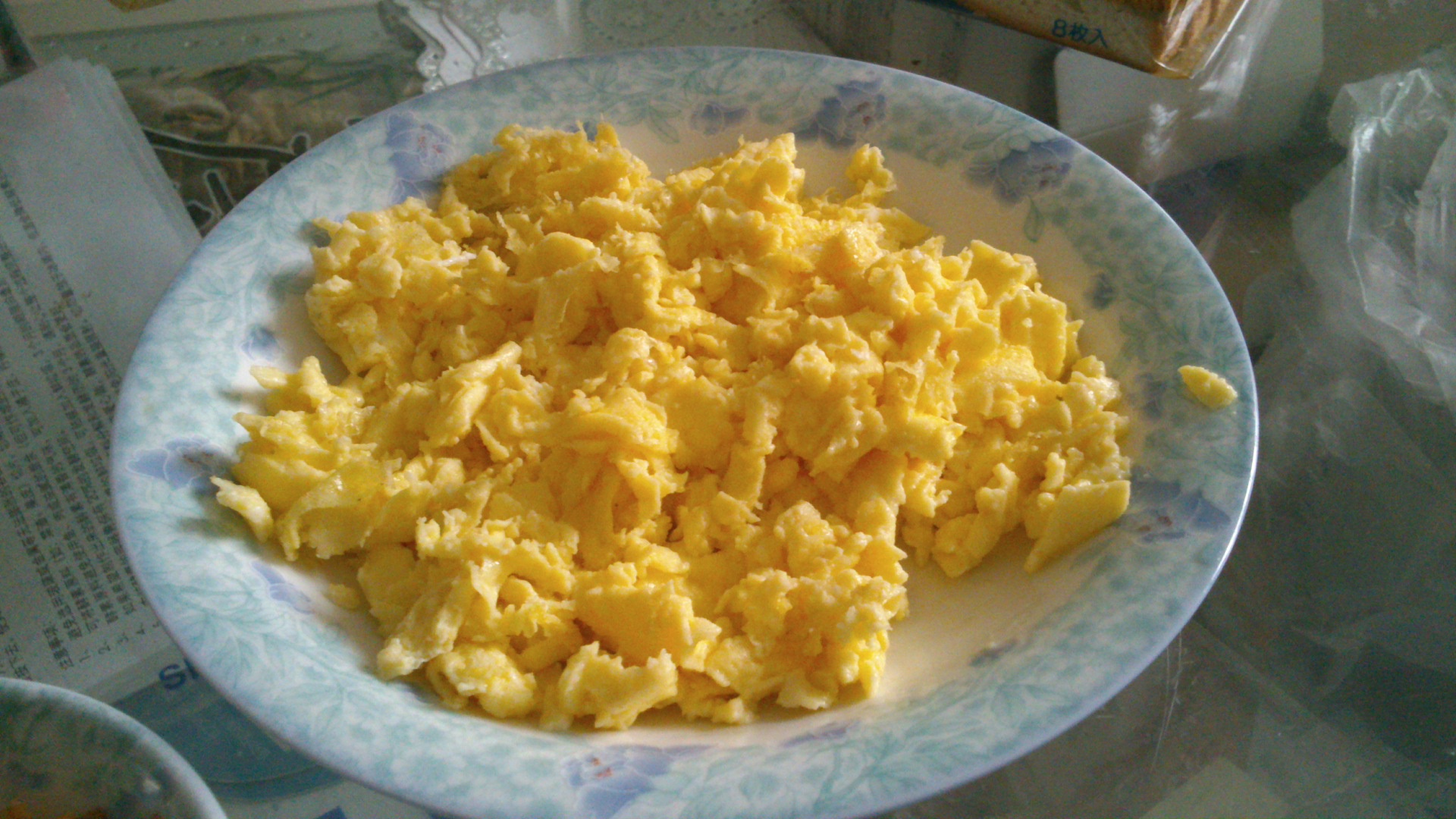 美式炒蛋 scrambled eggs