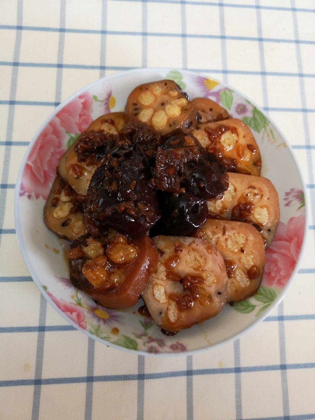 堂妈教你做桂花糯米藕