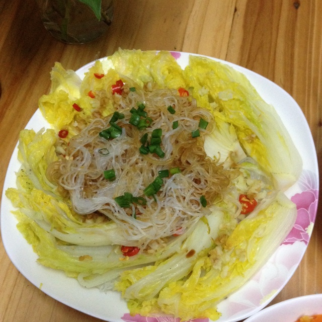 蒜茸粉丝娃娃菜