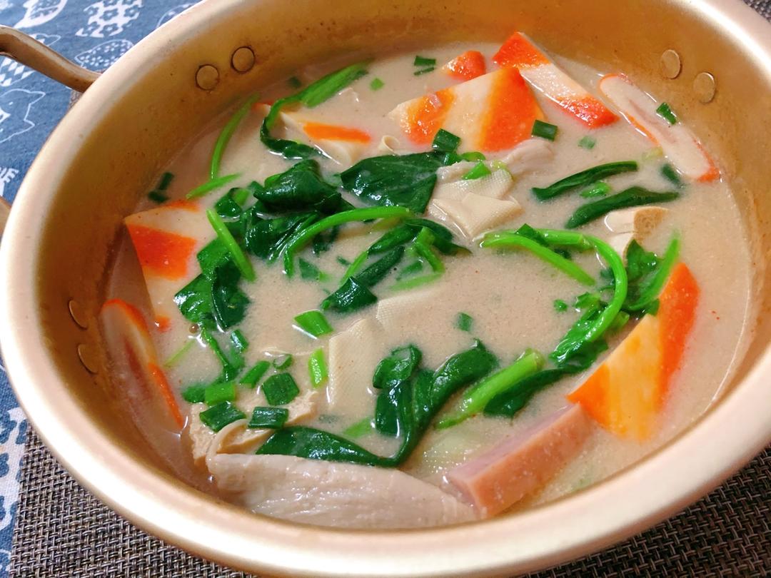 自制牛奶麻辣烫