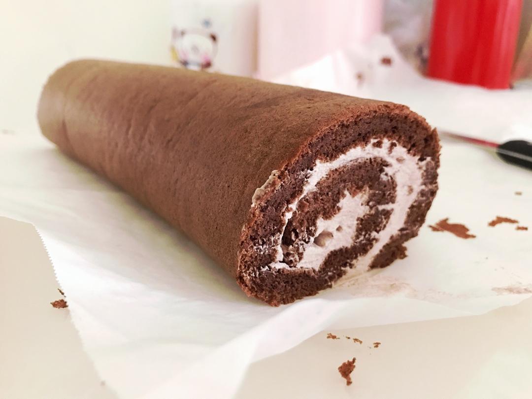 可可蛋糕卷