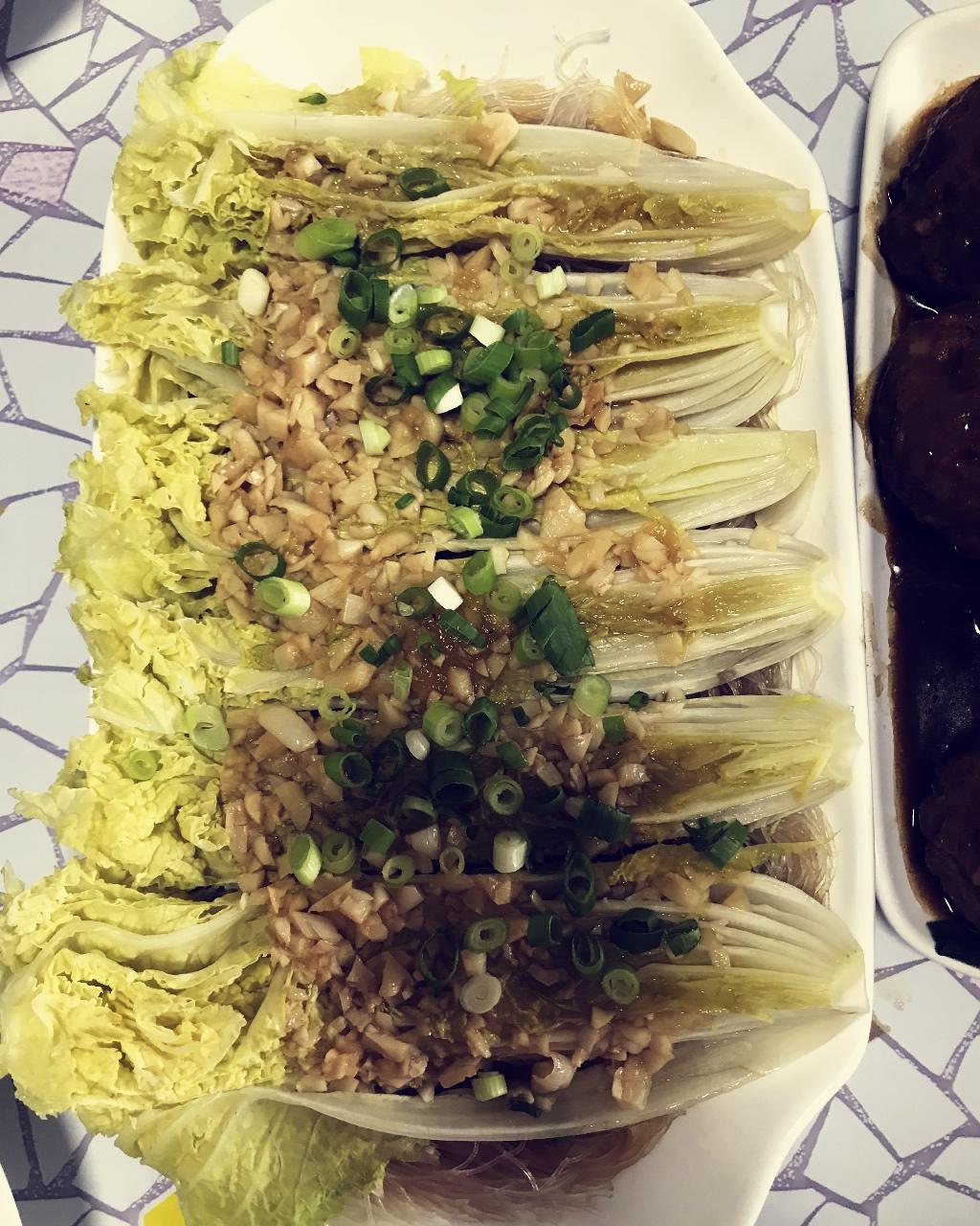 蒜蓉粉丝蒸娃娃菜